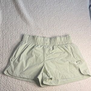 Avalanche Women's Mint Green Athletic Shorts